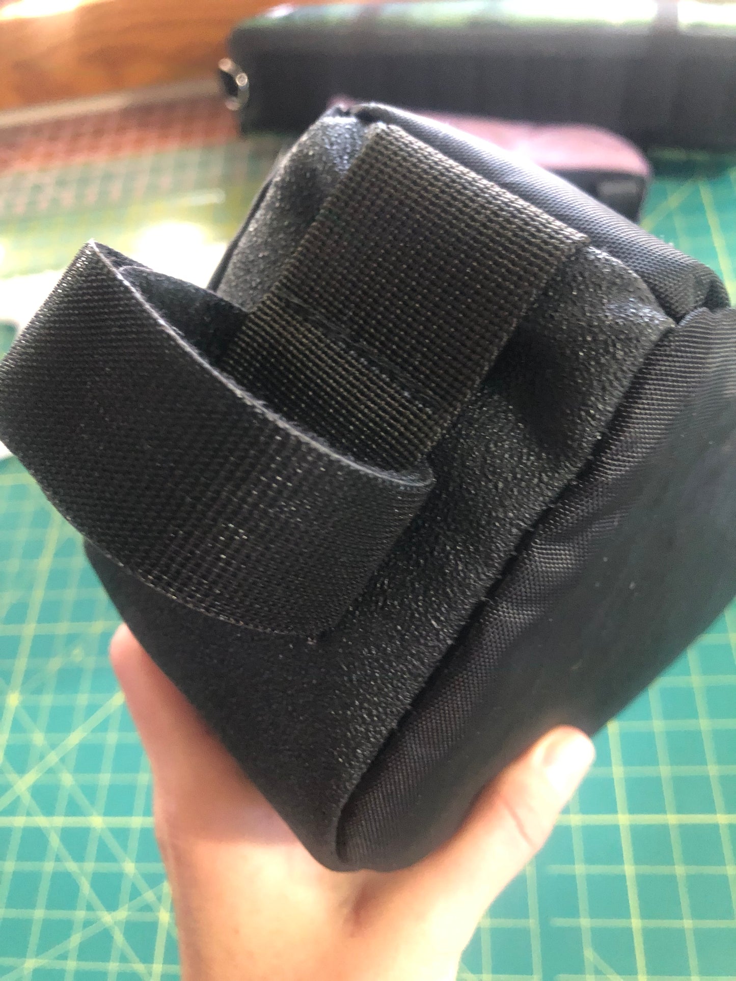 Full-length top tube bag