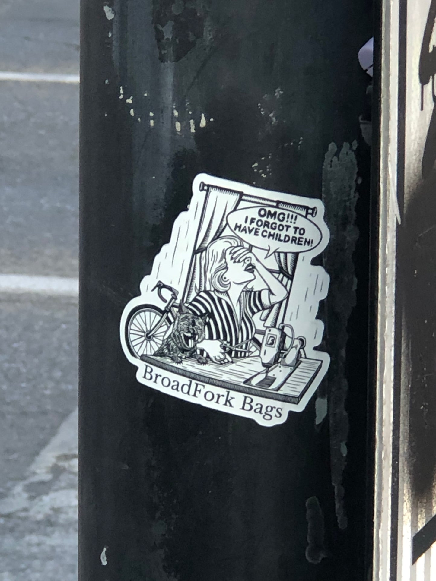 OMG, I forgot to have children Stickers