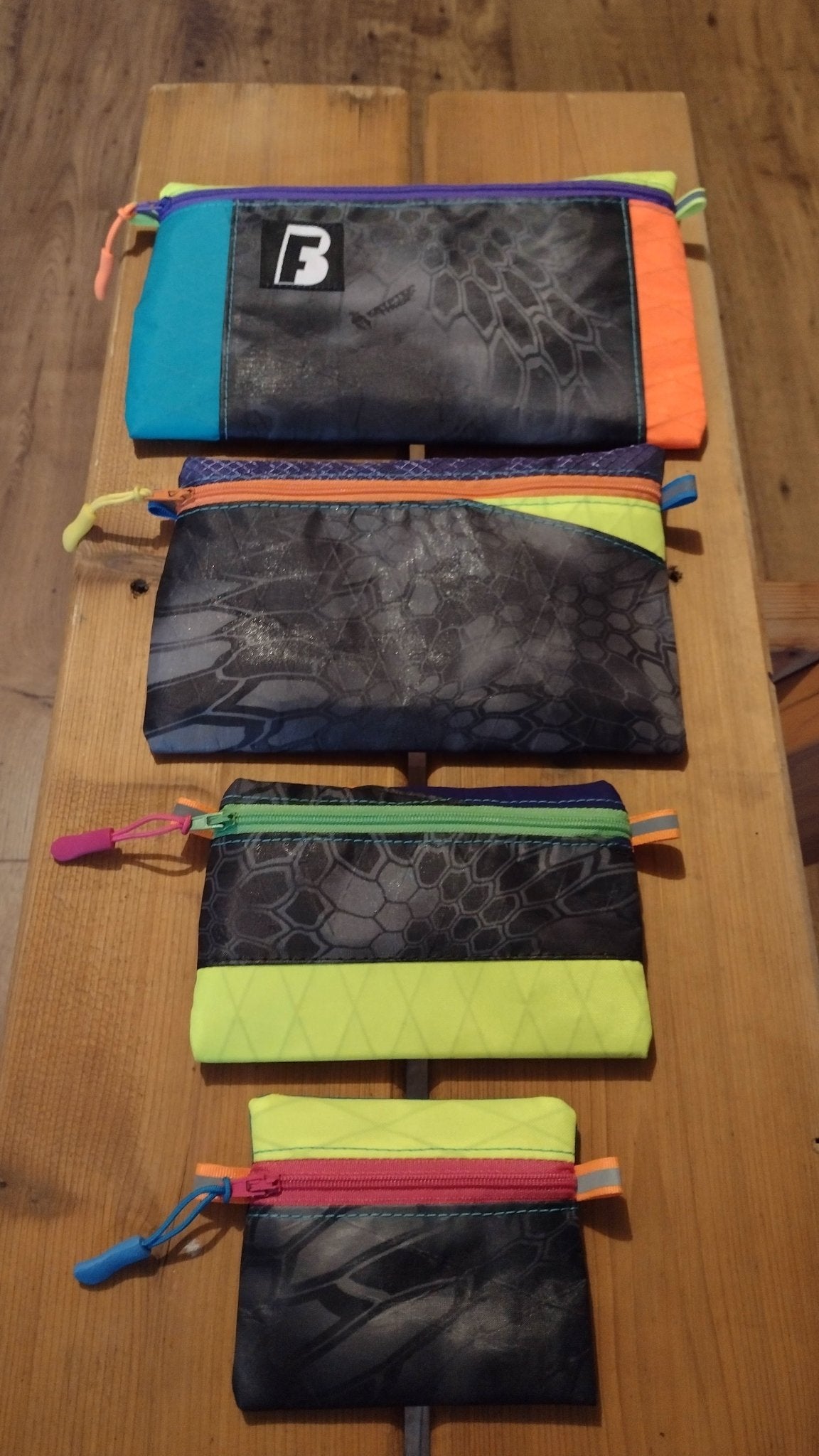 Zipper pouches - BroadFork Bags