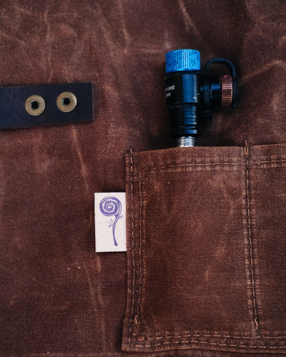 Bike Tool Roll (olive waxed canvas)