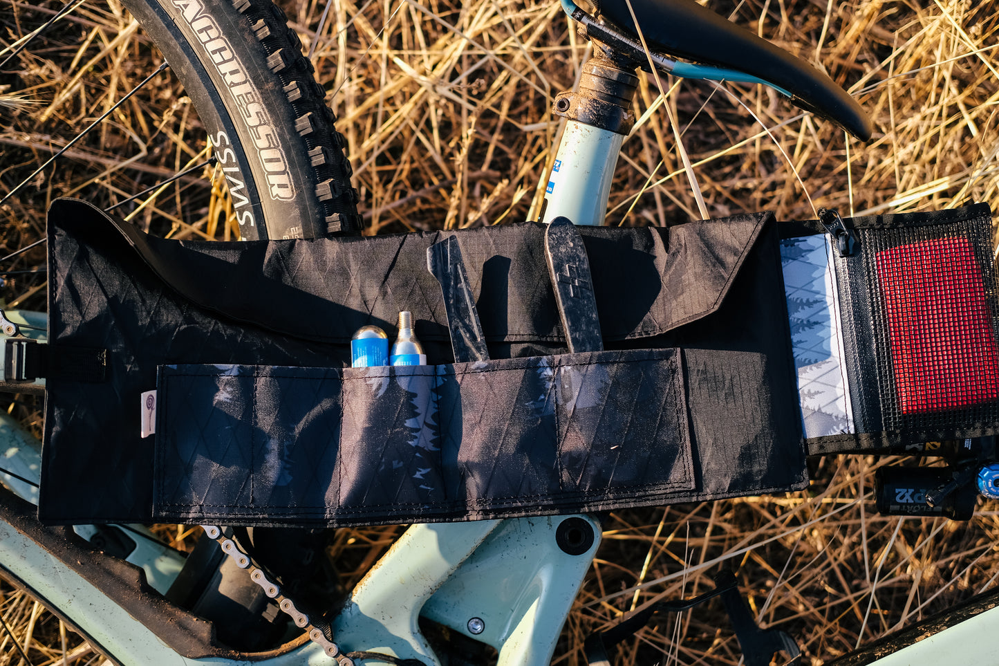 Bike Tool Roll (technical fabric) - made to order