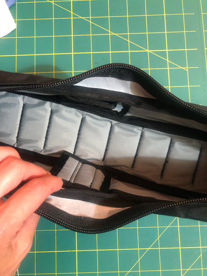 Full-length top tube bag