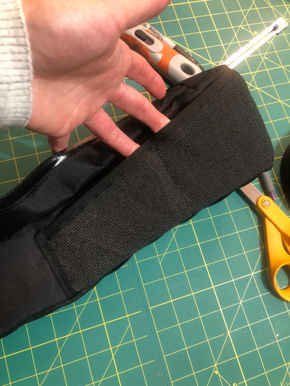 Full-length top tube bag