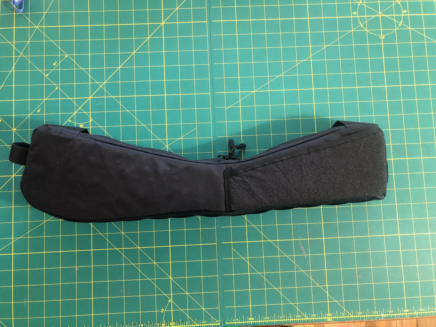 Full-length top tube bag